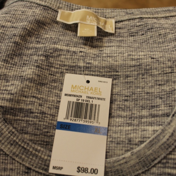 NWT Michael Kors  Ribbed sleeveless Sweater Dress - Picture 4 of 7